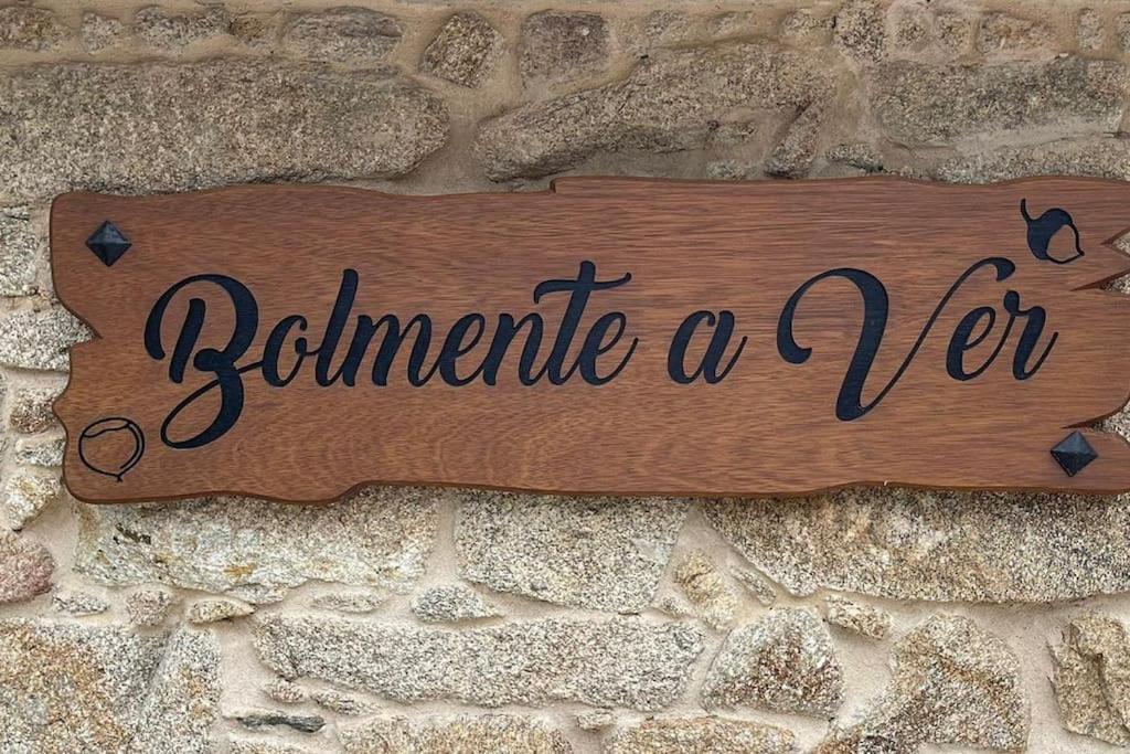 Casa Bolmente A Ver En La Ribeira Sacra. ソベール エクステリア 写真