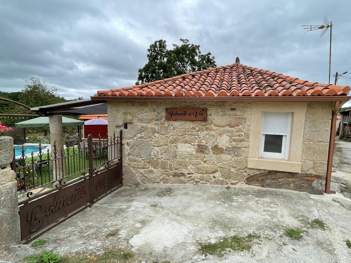 ソベール Casa Bolmente A Ver En La Ribeira Sacra.ヴィラ エクステリア 写真